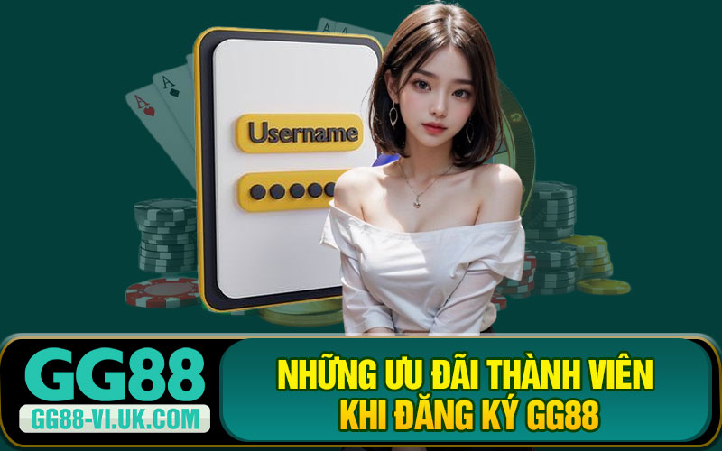 Những Ưu Đãi Thành Viên Khi Đăng Ký GG88