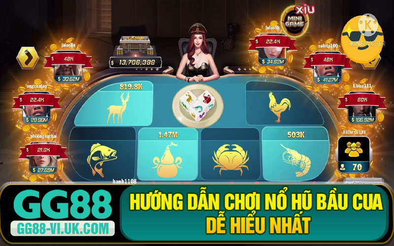 Hướng Dẫn Chơi Nổ Hũ Bầu Cua Dễ Hiểu Nhất